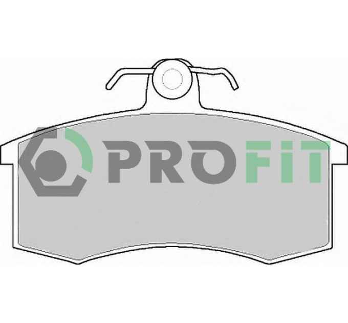 Передні гальмівні колодки LADA Samara (2108, 2109, 2113, 2114) 1.5 PROFIT