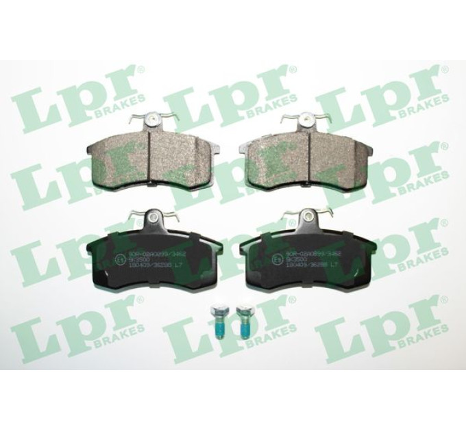 Передні дискові гальмівні колодки LADA 2108-21099 LPR