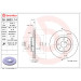 Гальмівний диск передній вент. R14 LADA 111 (2111) 1.6 1995-2009 BREMBO