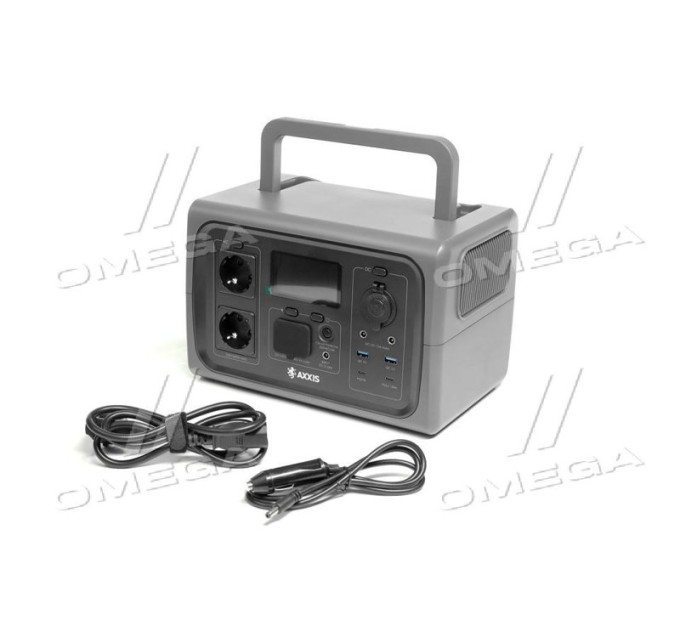 Зарядна станція AXXIS-512 PowerHouse 512Wh 600W/1200W