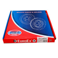 Диск гальмівний ЗАЗ 1102-1105 ТАВРІЯ СЛАВУТА (нов. обр) EuroEx Диск гальмівний ЗАЗ 1102-1105 ТАВРІЯ СЛАВУТА (нов. обр) EuroEx